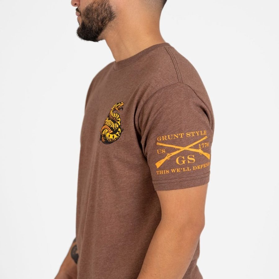 Venom & Valor T-Shirt - Heather Brown