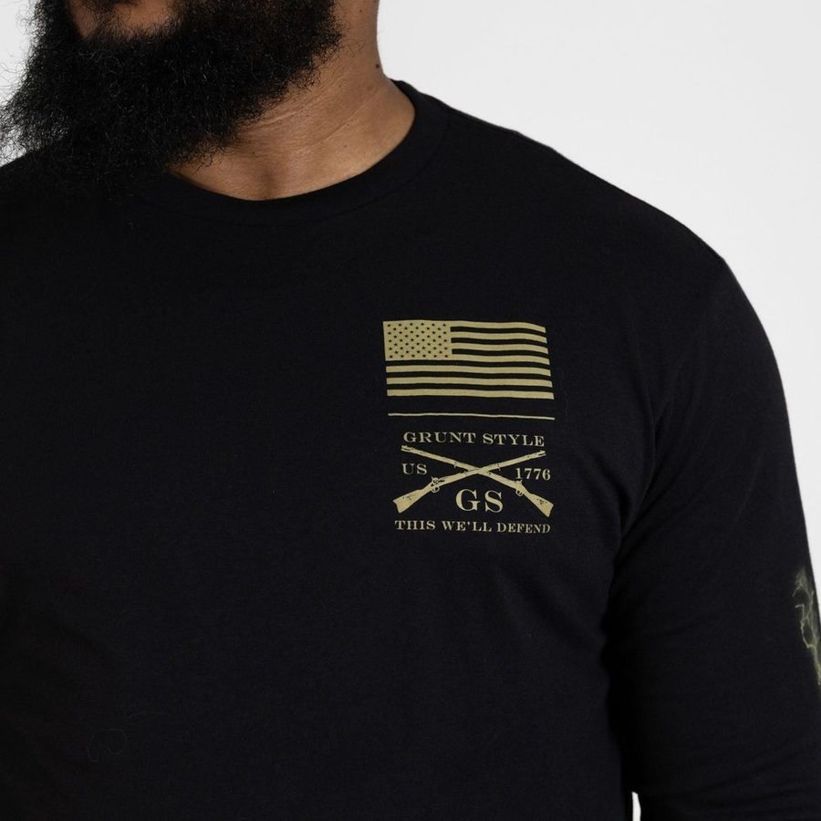 Freedom Over Tyranny Long Sleeve - Black