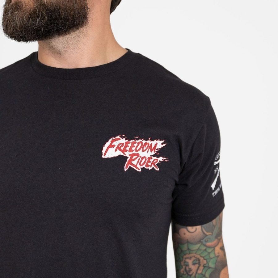Freedom Rider T-Shirt - Black