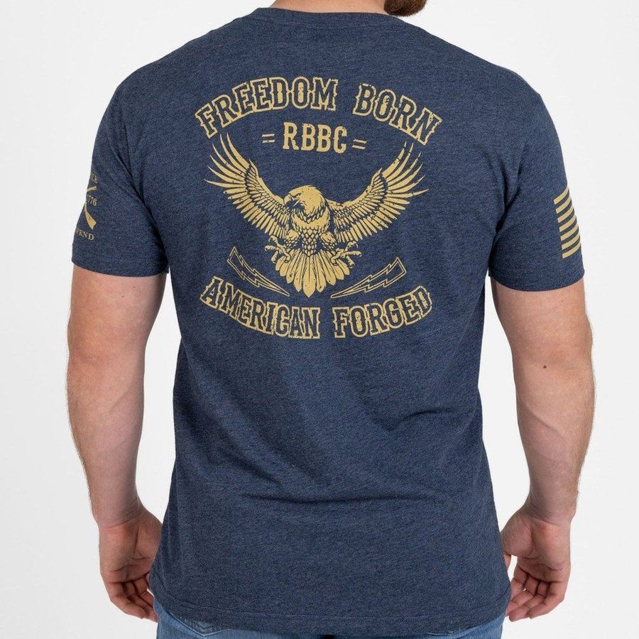 American Forged T-Shirt - Midnight Navy