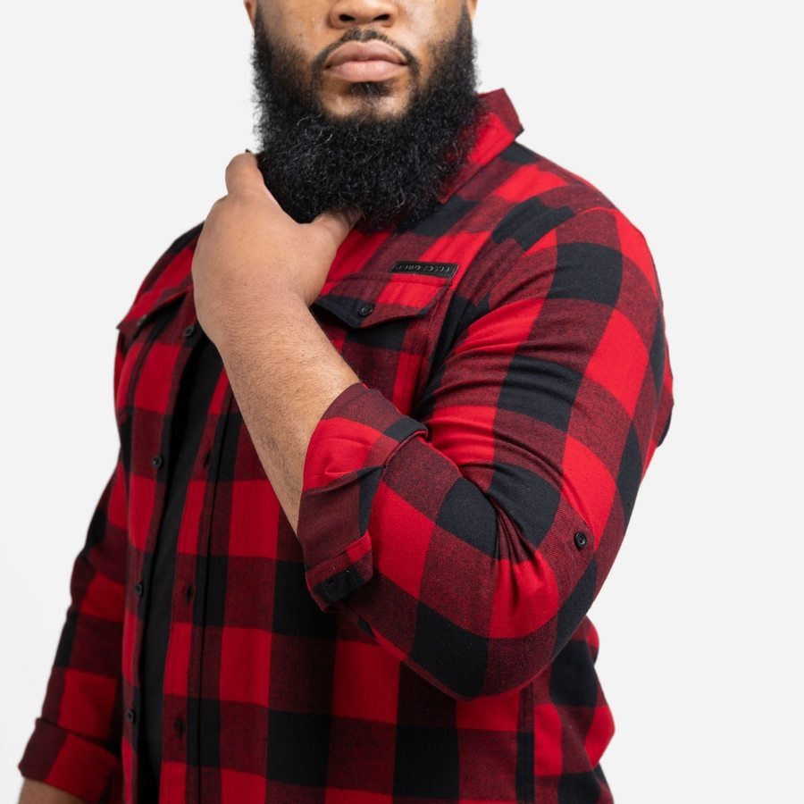 Men's Plaid Flannel - Buffalo