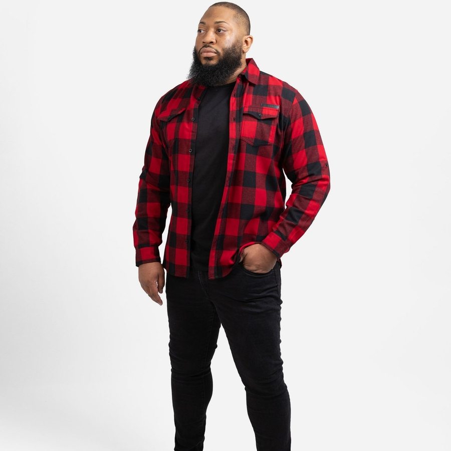 Men's Plaid Flannel - Buffalo