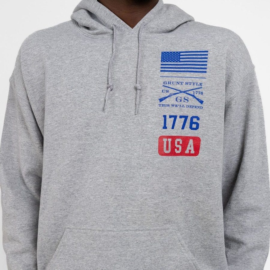 Freedom University Hoodie - Sport Gray