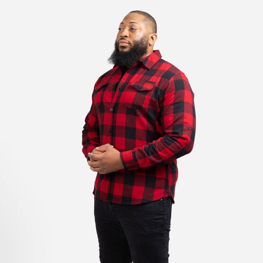 Men's Plaid Flannel - Buffalo