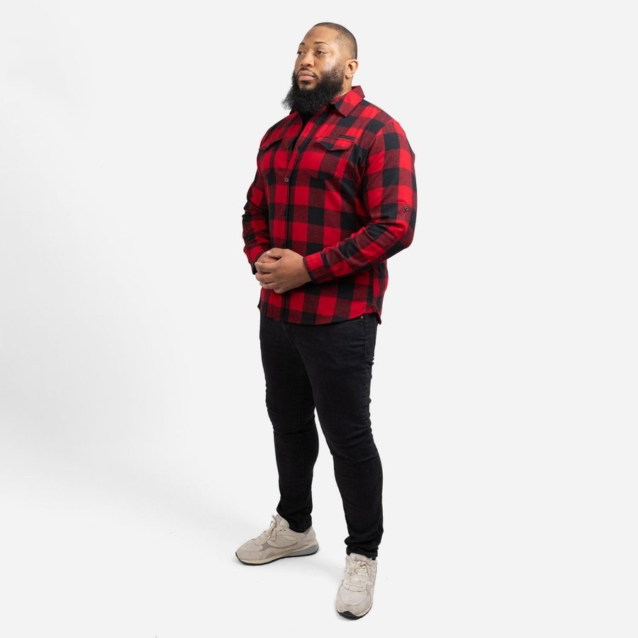 Men's Plaid Flannel - Buffalo