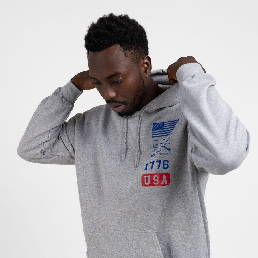 Freedom University Hoodie - Sport Gray