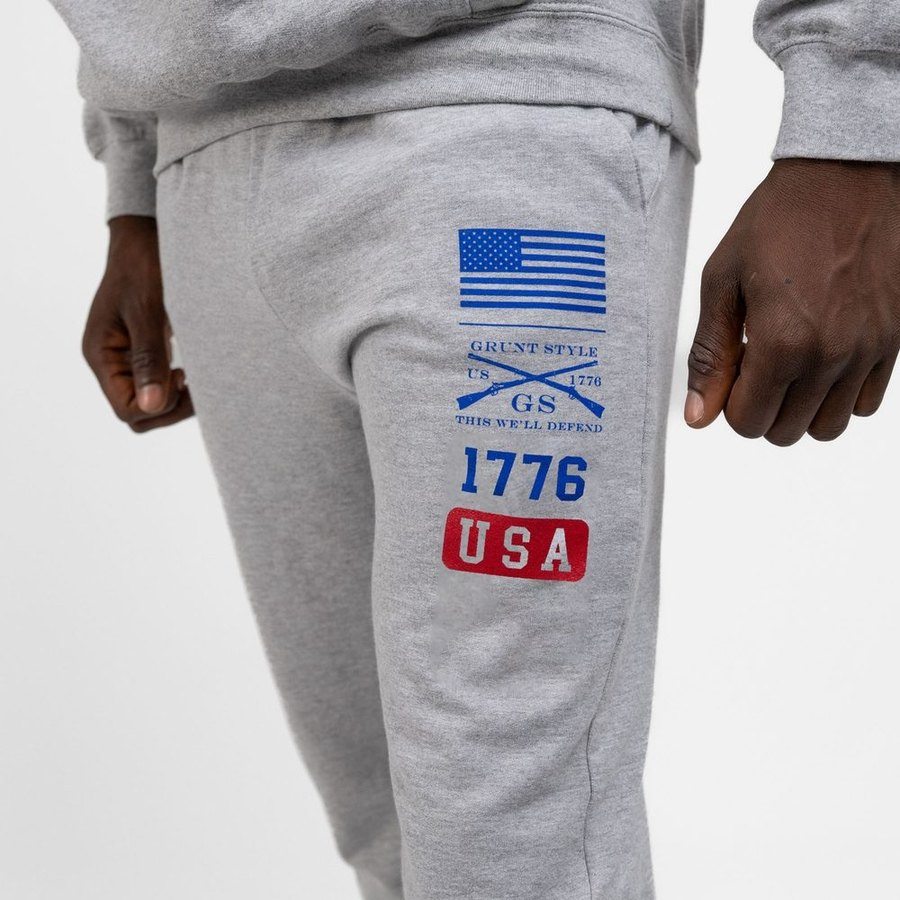 Freedom University Sweat Pants - Sport Gray