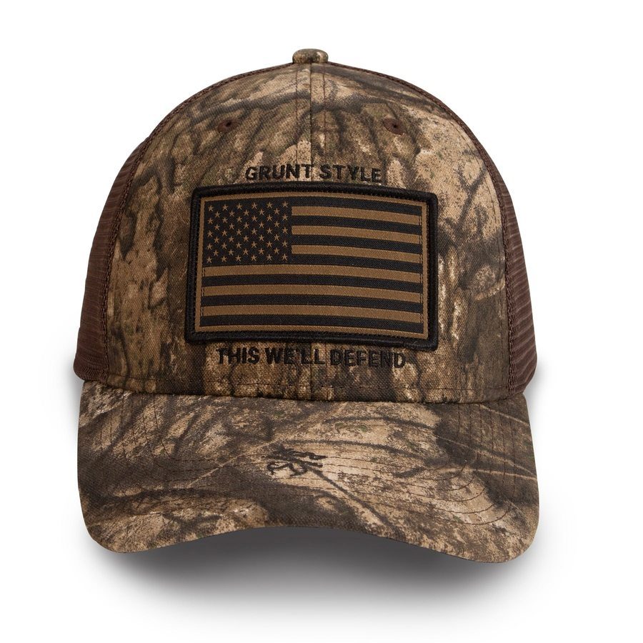 Realtree APX® Flag Stretch Fit Hat