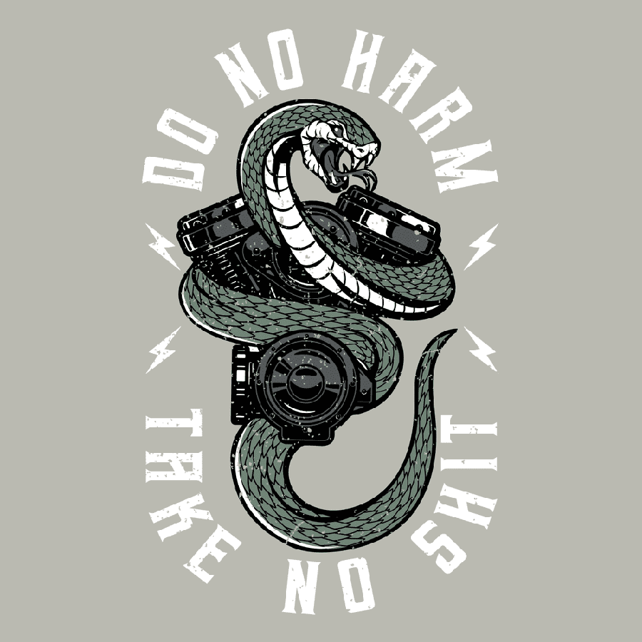 Do No Harm, Take No Sh*t T-Shirt - Sand