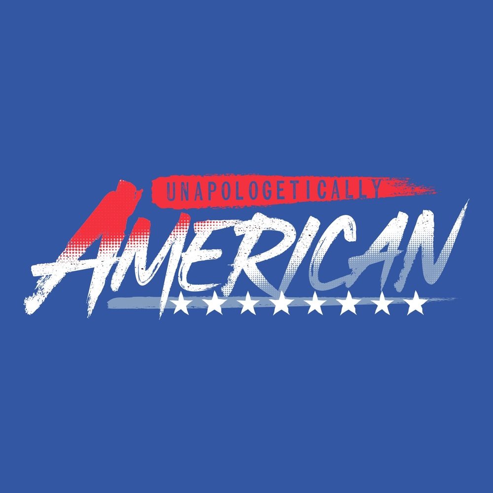 Unapologetically American T-Shirt - Royal
