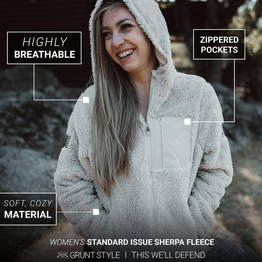 Women's Standard Issue Sherpa Fleece - Desert Sand