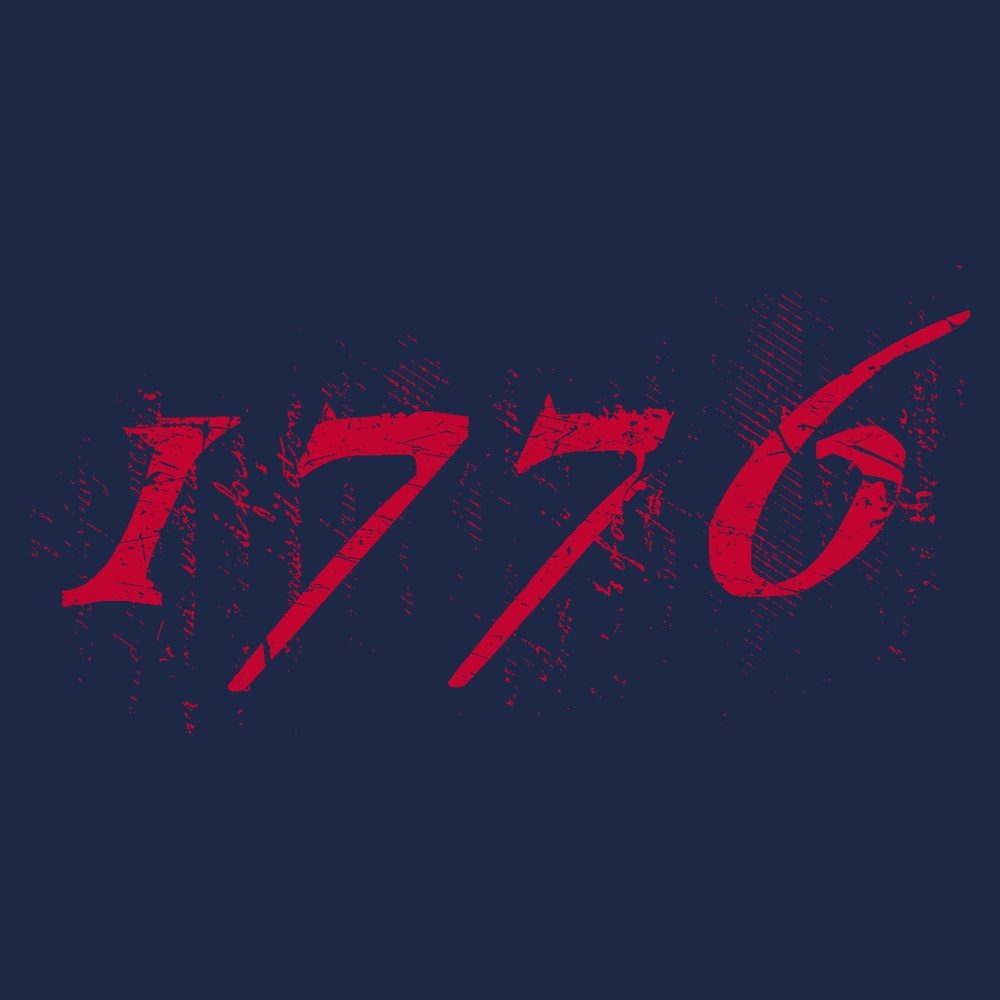 1776 Flag Long Sleeve - Navy