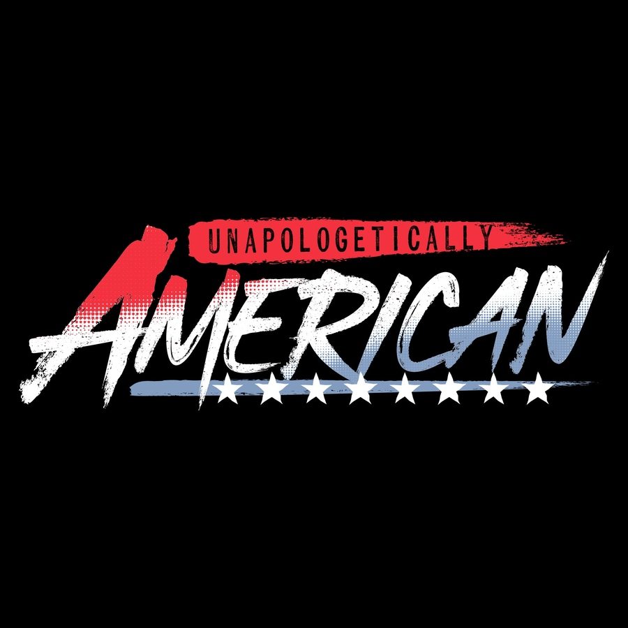 Unapologetically American Hoodie - Black
