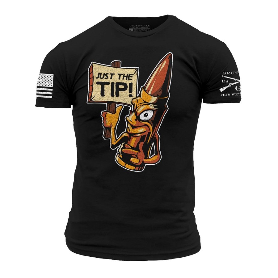 Just The Tip T-Shirt - Black