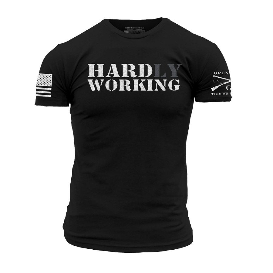 Hard Working T-Shirt - Black