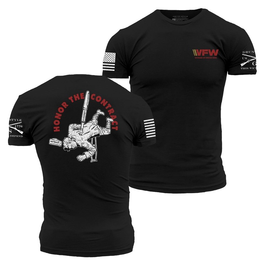 VFW - Honor The Contract T-Shirt - Black