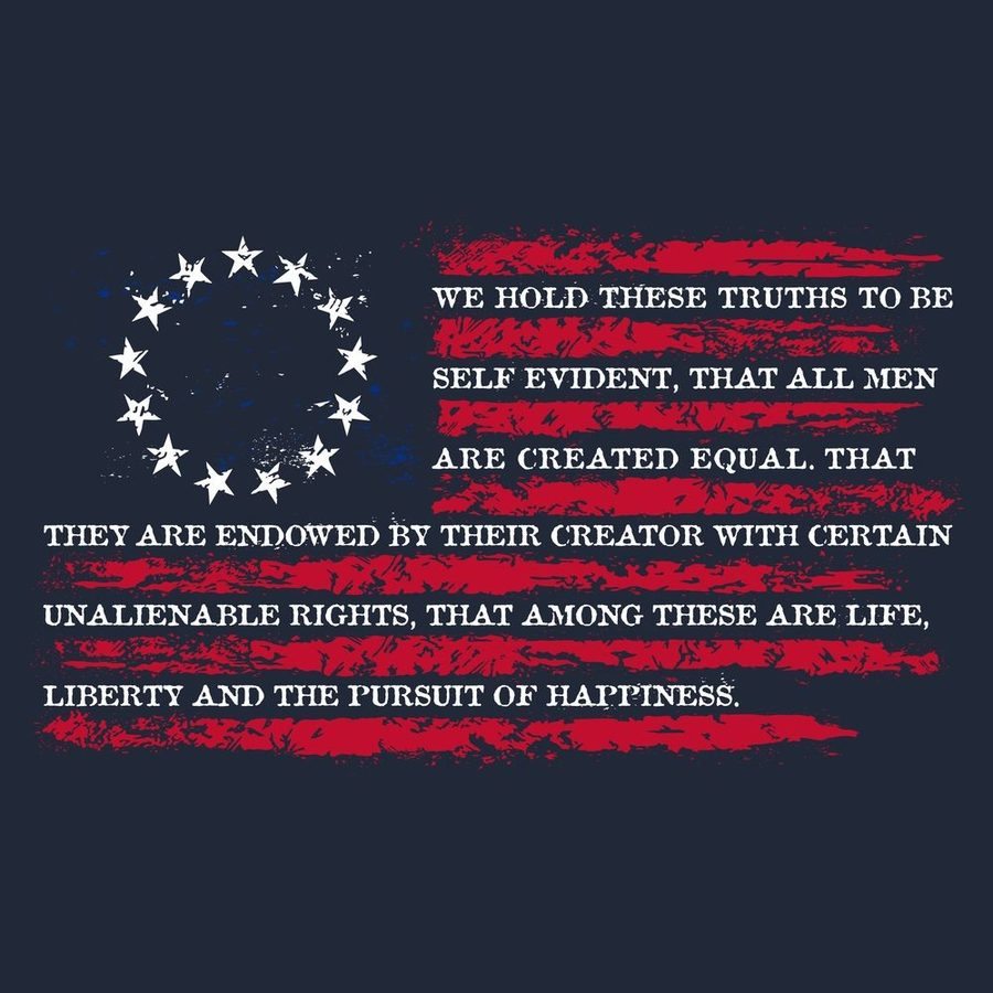 Declaration T-Shirt - Midnight Navy