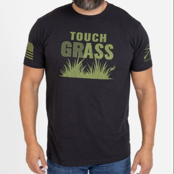 Touch Grass T-Shirt - Black